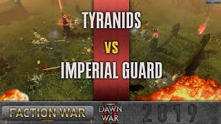 Dawn of War 2  Faction Wars 2019  Tyranids vs Imperial Guard [upl. by Iveel]