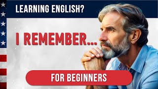 Lets remember something Listen to English Sentences witn I remember  English for Beginners [upl. by Chelton]