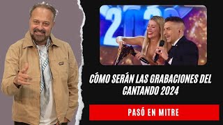 Cómo serán las grabaciones del Cantando 2024 la columna de Espectáculos de Augusto Tartúfoli [upl. by Ecneralc]