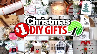 80 BEST 1 DIY CHRISTMAS GIFTS people actually WANT Dollar Tree 2024 [upl. by Atinwahs]