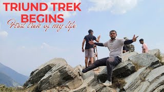 Triund trek Journey Begins  First Trek of my Life  Ep 3 [upl. by Hagan]