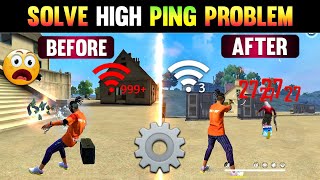 How To Solve 999 Network Problem Free Fire 😱  How To Fix Network Problem  999 Ping Problem [upl. by Kavita]