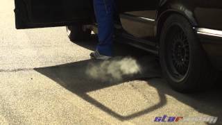 BMW 530i E34 V8 M60B30 25 Inch Straight Pipe wo Silencer Sound Check [upl. by Islean817]