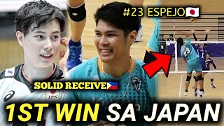 MARCK ESPEJO Panalo sa JAPAN l KUBOTA vs OMI🇯🇵🇵🇭 [upl. by Labotsirhc]