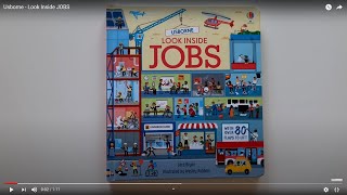 Usborne  Look Inside JOBS [upl. by Jessey]