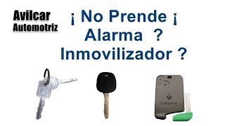 Inmovilizador Llaves Con Chip Explicado Keys With Chip Avilcar [upl. by Htnamas739]