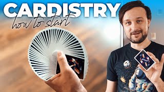 CARDISTRY FOR BEGINNERS how to start basics amp tips [upl. by Honniball]