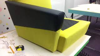 Recover a black amp yellow chair in 4 hours Mollies [upl. by Tnecnivleahcim487]