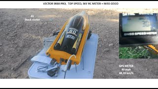 VECTOR SR80 PRO PEAK SPEED 🚤 vmax [upl. by Emmalynn336]