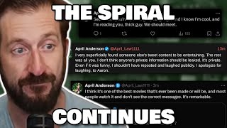 NICK REKIETA NEW CHARGES APRIL SPIRALS ON TWITTERAGAIN [upl. by Halas]