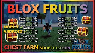 BLOX FRUITS Script Mobile UPDATE 21 AUTO FARM CHEST  AUTO GOD CHALICE  FOD  BELI FARM NO KEY [upl. by Dhiman767]