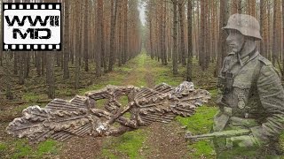 WWII Metal Detecting  German Waffen SS  Traces of War on the Eastern Front [upl. by Eerhs]