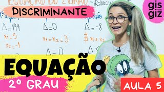 EQUAÇÃO DO 2 GRAU  ANÁLISE DO DISCRIMINANTE  \Prof Gis AULA 5 [upl. by Alimhaj33]