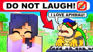 Minecraft but DRAMA DO NOT LAUGH [upl. by Ayirp]