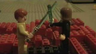 Lego Star Wars Final Duel  Anakin vs Obiwan [upl. by Yeltnarb130]