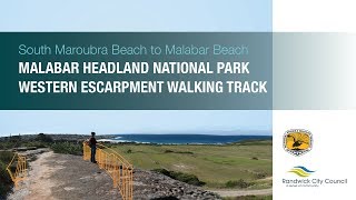 Malabar Headland Western Escarpment Walking Track [upl. by Ebbarta]