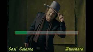 Cosi Celeste Zucchero karaoke [upl. by Gervais974]