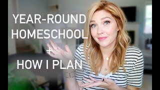 How I Plan amp Schedule Our Year  YearRound Homeschooling [upl. by Venable315]