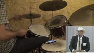 Dan Weisss drum interpretation of auctioneer Ty Thompson [upl. by Wellington]