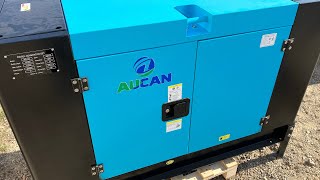 10kW silent diesel generator QC380 engine [upl. by Adaran]