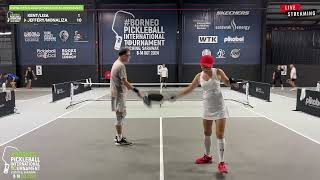 Borneo Pickleball International Tournoment 2024 Quarter Final [upl. by Codee]