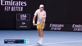 Emil Ruusuvuori vs Daniil Medvedev Highlights Australian Open 2024🔴 [upl. by Iveel]