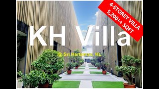 KH Villa  Sri Hartamas KL in 5mins [upl. by Aralc622]