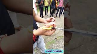 Sodium metal dipped into water shorts ytshorts  Amrit Academy [upl. by Frederiksen132]