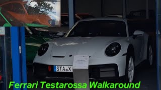 Ferrari Testarossa Walkaround  Vlog 63 Part 2  CheetahampBugattiLover [upl. by Benton]