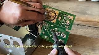 Johann Christoph Kellner Praeludium  Repairing bad solder joint on Honeywell Aquastat L8148E [upl. by Terhune]