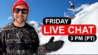 Union Binding Unboxing amp Snowboard Buying Advice  The Friday Snowboard LiveChat [upl. by Odrarebe]