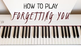 Davichi  Forgetting You  EASY Piano Tutorial by Lolav [upl. by Endys442]