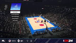 GAME 7 UNITED STATES 51 VS KOREA 24 FIBA BASKETBALL SEASON 2 2024 [upl. by Carita]