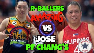 Jose PF CHANG’S VS R BALLERS AMAZING 🏀 [upl. by Bartholemy]