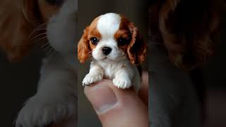 Tiny Cavalier King Charles Spaniel Dog KingCharlesSpaniel TinyDog PuppyLove [upl. by Enineg]