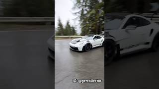 Gercollector’s Porsche 992 911 GT3 RS with IPE Exhaust Drifting on Rainy Mountain Road GSCN 2024 [upl. by Lerrej]