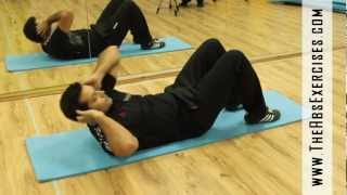 How to do Cross Crunches [upl. by Hasin]