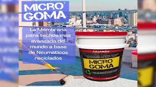 MICROGOMA impermeable Nuevo producto en A TODO COLOR pinturerías  CTV 081120 [upl. by Garnes]