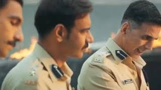 Cop Universe Assemble Scene  Sooryavanshi Simba Singham in one frame  Avengers assemble [upl. by Ayote]