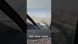 Incredible Palm Island Man Made Island in UAE travel [upl. by Eusoj757]