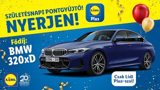 Születésnapi Pontgyűjtő nyereményjáték  Lidl Magyarország [upl. by Alurta]