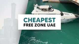 Top 6 Cheapest Free Zones in the UAE  2024 Updated [upl. by Nnylahs]