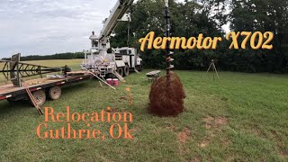 Complete Aermotor X702 Relocation Guthrie Ok windmill aermotor [upl. by Casilde89]