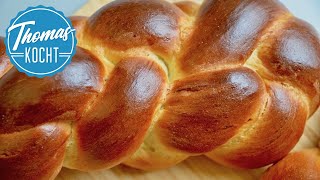 Hefezopf backen und flechten  Osterrezepte [upl. by Ahseela]