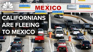 Why Californians Are Fleeing To Mexico [upl. by Aerb]