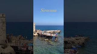 📍Sicilia Siracusa Ortigia italiy sicily siracusa 이탈리아 시칠리아 시라쿠사 reels [upl. by Elvera902]