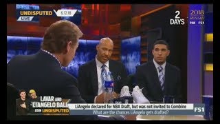 quotLavar Ball Be Honest is Lonzo amp Gelo a Bustquot 2018 NBA interview [upl. by Olenta]