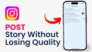 How to Post Instagram Story Without Losing Quality [upl. by Asalocin]