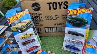 Lamley Unboxing Lets Grade the Hot Wheels 2024 P Case [upl. by Ecyal]