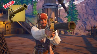 I won using ONLY FlintKnock Pistols in Fortnite [upl. by Nivahb]